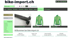 Desktop Screenshot of bike-import.ch